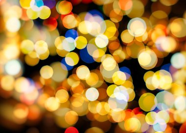 bokeh ile zarif arka plan ışığı defocused