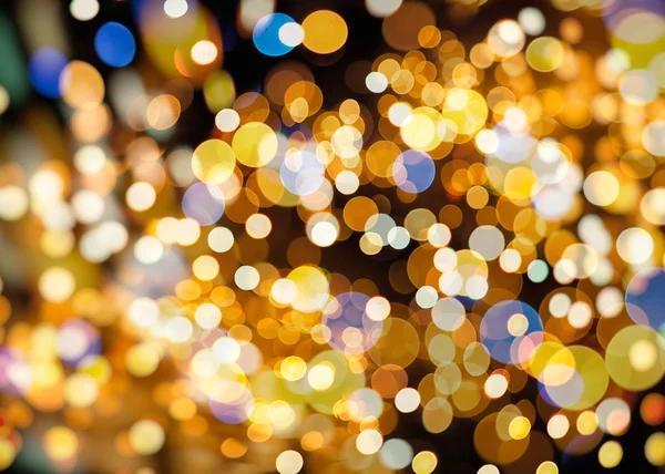 Elegant abstract background with bokeh defocused lights — Stock Photo, Image