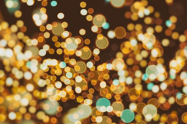 Elegant abstract background with bokeh defocused lights — Stock Photo, Image