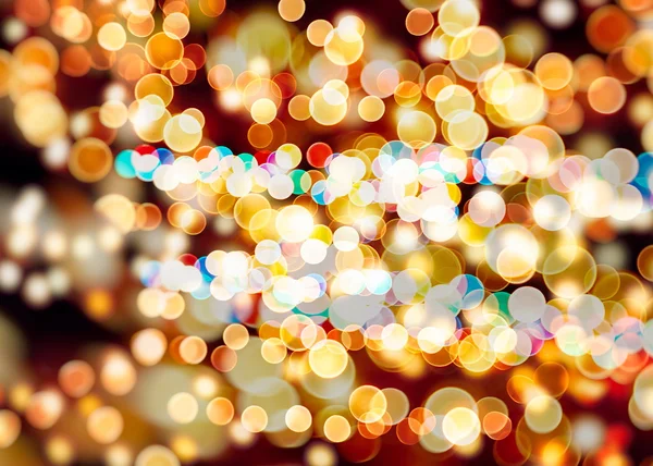 Elegant abstract background with bokeh defocused lights — Stock Photo, Image