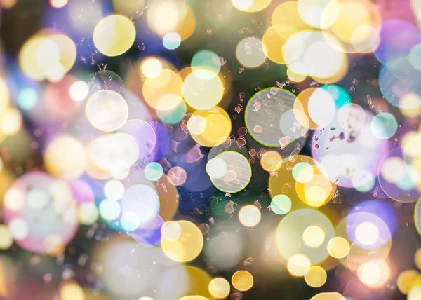 Elegant abstract background with bokeh defocused lights — Stock Photo, Image