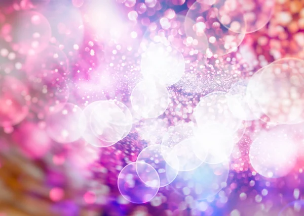 Elegant abstract background with bokeh defocused lights — Stock Photo, Image