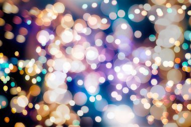 Doğal Bokeh ve parlak Festival arka plan