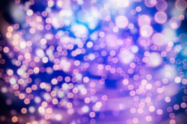 Festival Sevgililer zarif arka plan ile bokeh ışık ve yıldız