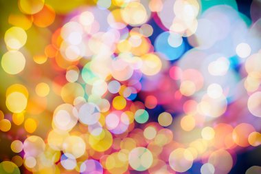 Festival Sevgililer zarif arka plan ile bokeh ışık ve yıldız