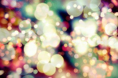 Festival Sevgililer zarif arka plan ile bokeh ışık ve yıldız