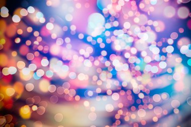 Festival Sevgililer zarif arka plan ile bokeh ışık ve yıldız