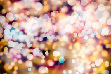 Festival Sevgililer zarif arka plan ile bokeh ışık ve yıldız