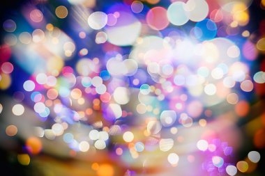 Festival Sevgililer zarif arka plan ile bokeh ışık ve yıldız