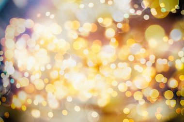 Festival Sevgililer zarif arka plan ile bokeh ışık ve yıldız