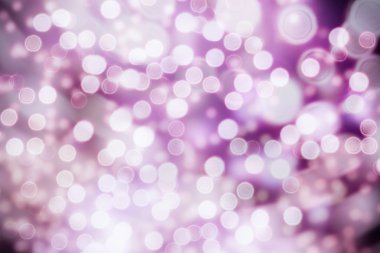 Bokeh ışıkları ve yıldız desenli şenlikli soyut arkaplan