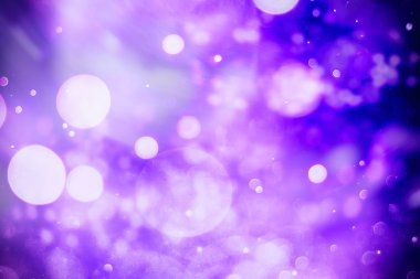 Bokeh ışıkları ve yıldız desenli şenlikli soyut arkaplan