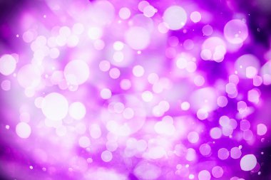 Bokeh ışıkları ve yıldız desenli şenlikli soyut arkaplan