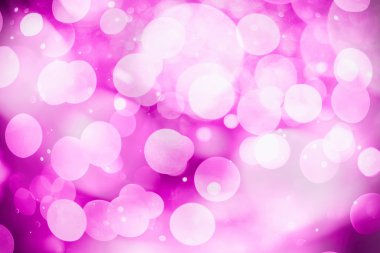 Bokeh ışıkları ve yıldız desenli şenlikli soyut arkaplan