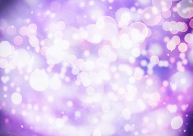 Bokeh ışıkları ve yıldız desenli şenlikli soyut arkaplan