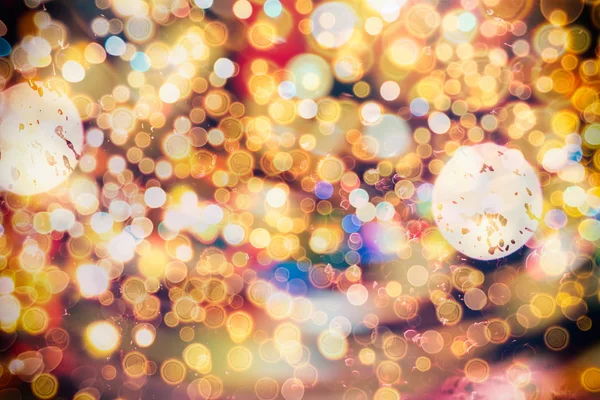 Festive Valentines elegante fundo abstrato com luzes bokeh e estrelas — Fotografia de Stock