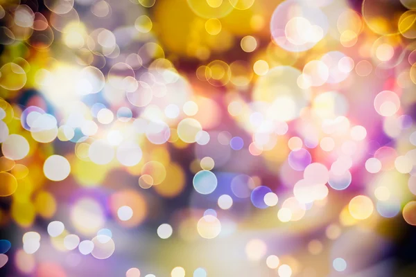 Festive Valentines elegante fundo abstrato com luzes bokeh e estrelas — Fotografia de Stock