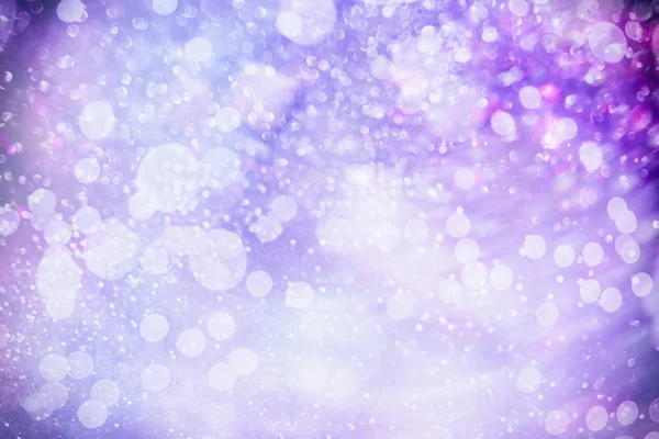 Festive Valentines elegante fundo abstrato com luzes bokeh e estrelas — Fotografia de Stock