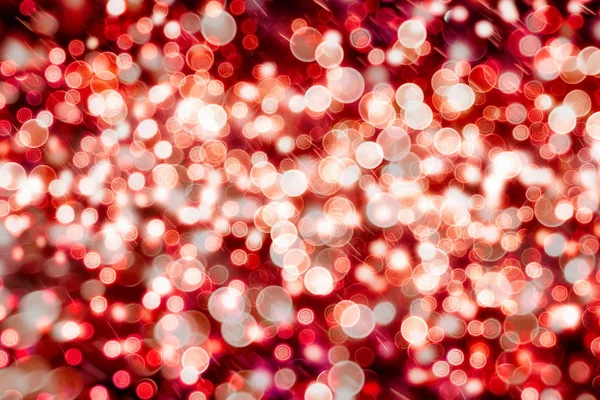 Fiesta de San Valentín elegante fondo abstracto con luces bokeh y estrellas —  Fotos de Stock