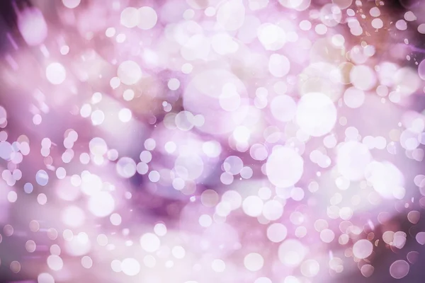 Festive Valentines elegante fundo abstrato com luzes bokeh e estrelas — Fotografia de Stock