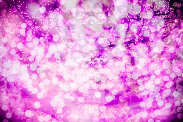 Праздничные Валентина элегантный абстрактный фон с боке огни и звезды — стоковое фото