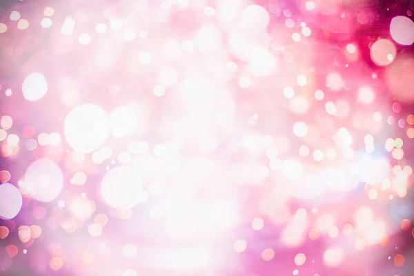 Festlicher Hintergrund mit natürlichem Bokeh und leuchtend goldenen Lichtern. Vintage magischen Hintergrund mit Farbe — Stockfoto