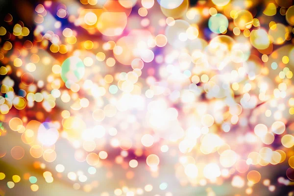 Elegante sfondo astratto festivo con bokeh luci e stelle texture — Foto Stock