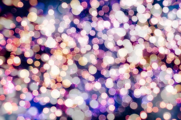 Fundo abstrato elegante festivo com luzes bokeh e textura de estrelas — Fotografia de Stock