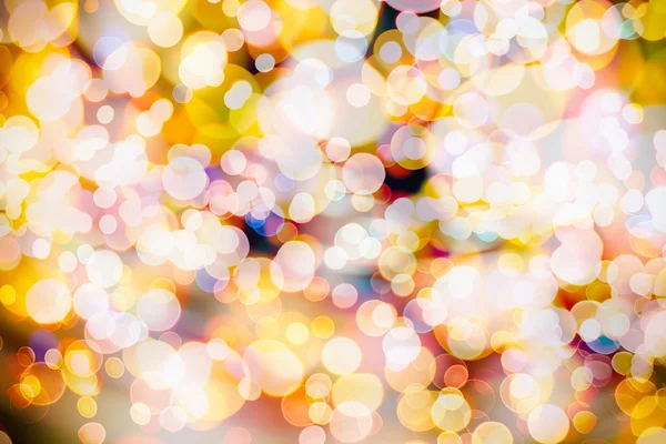 Festive elegant abstract background with bokeh lights and stars Texture — Stock Photo, Image