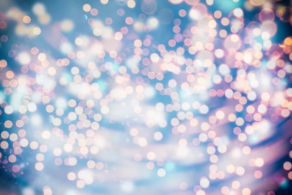 Festive elegant abstract background with bokeh lights and stars Texture — Stock Photo, Image