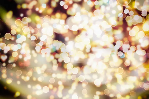 Festive elegant abstract background with bokeh lights and stars Texture — Stock Photo, Image