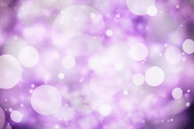 Bokeh ışıkları ve yıldız desenli şenlikli soyut arkaplan