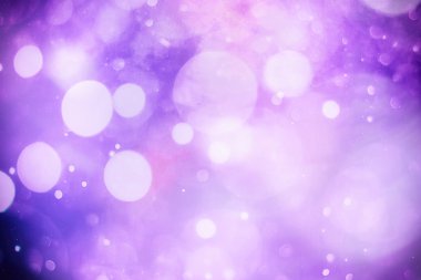 Bokeh ışıkları ve yıldız desenli şenlikli soyut arkaplan