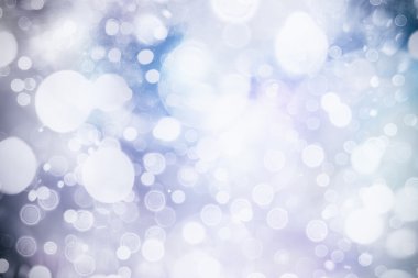 Bokeh ışıkları ve yıldız desenli şenlikli soyut arkaplan