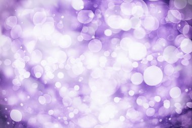 Bokeh ışıkları ve yıldız desenli şenlikli soyut arkaplan