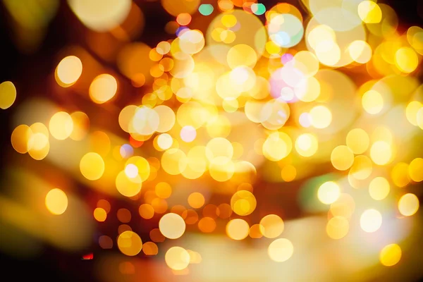 เทศกาลพื้นหลังนามธรรมที่งดงามด้วยแสง bokeh และดาวเนื้อเยื่อ — ภาพถ่ายสต็อก