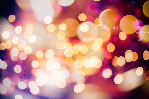 Fondo abstracto elegante festivo con luces bokeh y textura de estrellas — Foto de Stock