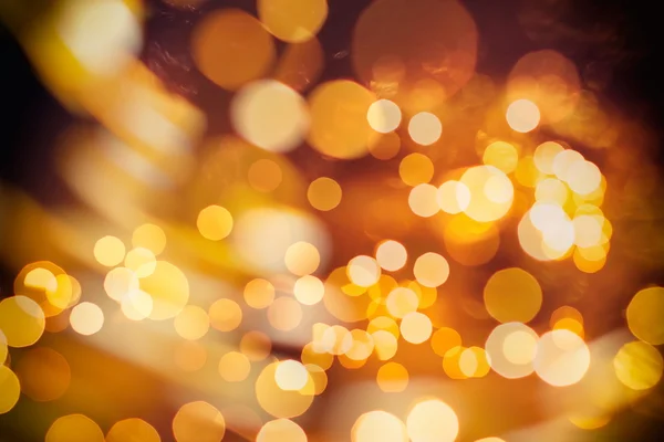 Festive Background with Natural Bokeh and Bright Golden Lights. Винтажный волшебный фон с цветом — стоковое фото