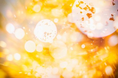 Vintage Magic arka plan ile renkli bokeh. 