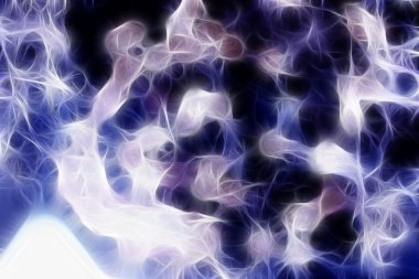 Bokeh ışıkları ve yıldız desenli şenlikli soyut arkaplan