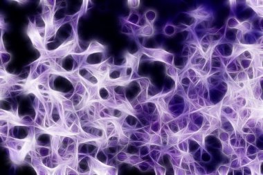 Bokeh ışıkları ve yıldız desenli şenlikli soyut arkaplan