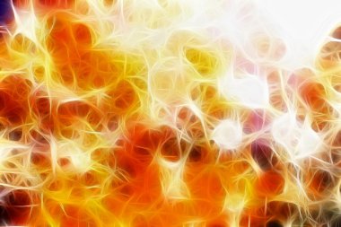 Bokeh ışıkları ve yıldız desenli şenlikli soyut arkaplan