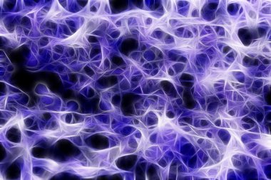 Bokeh ışıkları ve yıldız desenli şenlikli soyut arkaplan