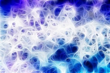 Bokeh ışıkları ve yıldız desenli şenlikli soyut arkaplan