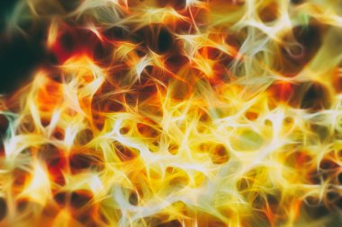 Bokeh ışıklandırmalı Noel arkaplanı