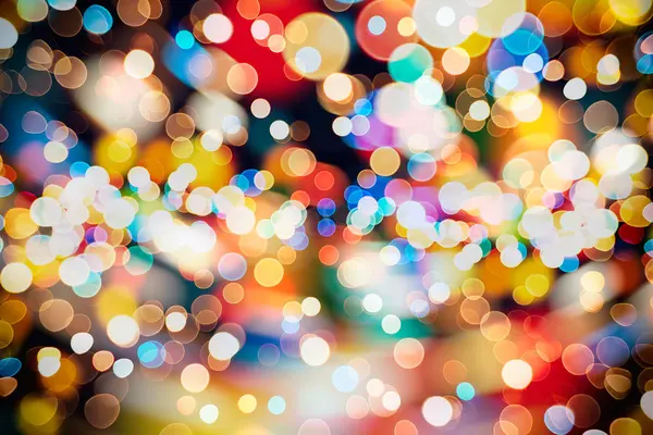 Vintage Magic arka plan ile renkli bokeh. 