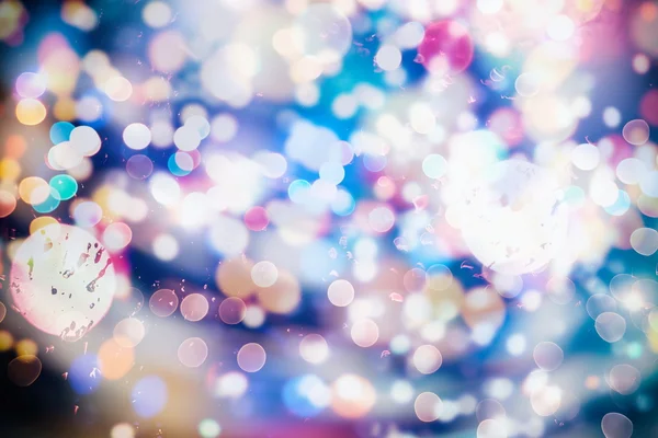 Vintage Magic arka plan ile renkli bokeh. 