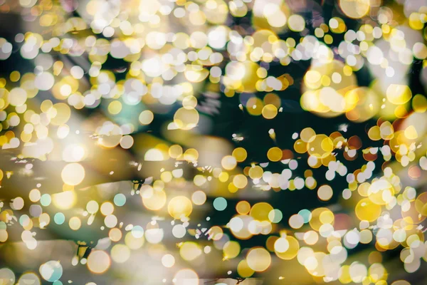 Fondo de Navidad con luces bokeh —  Fotos de Stock