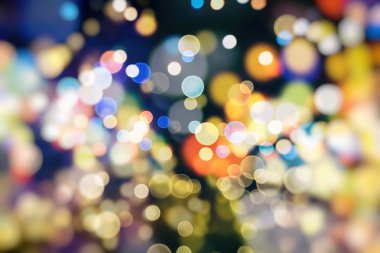 Bokeh ışıklandırmalı Noel arkaplanı