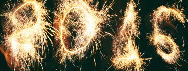 Yeni yıl havai fişek ve konfeti 2016